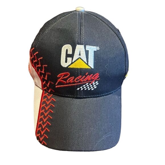 NASCAR CAT Racing 22 caterpillar black baseball cap hat - Picture 1 of 7